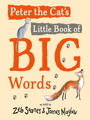 cover image of Peter the Cat's Big Book of Little Words